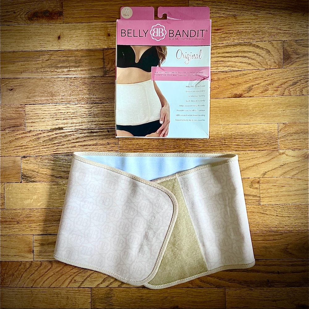 Belly Bandit Original pregnancy belt, Nude, size M